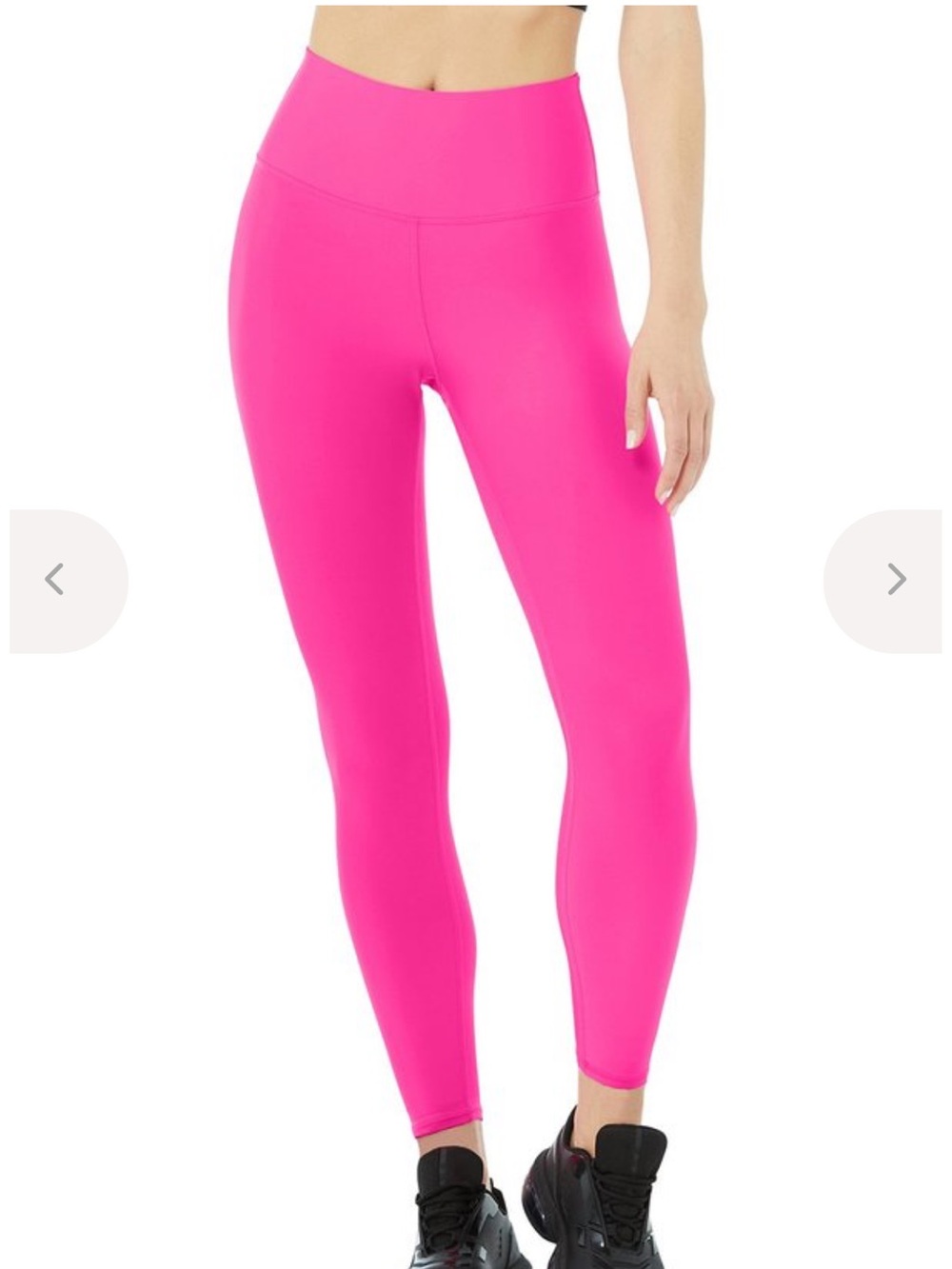 Alo 7/8 High-Waist Airlift Legging neon pink size small
